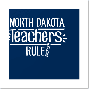 North Dakota Teachers Rule Posters and Art